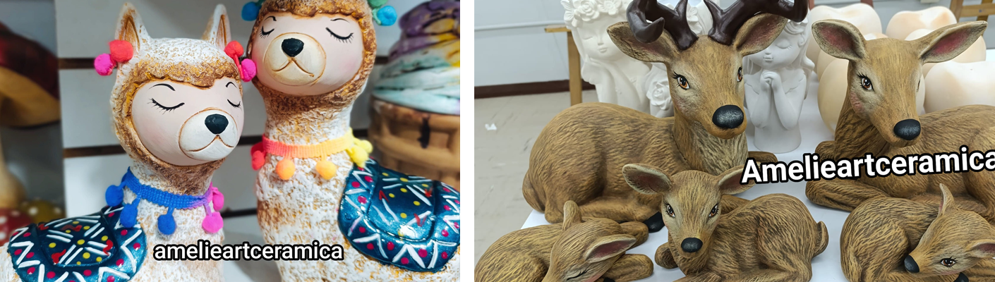 Cerámica bizcocho para pintar y decorar