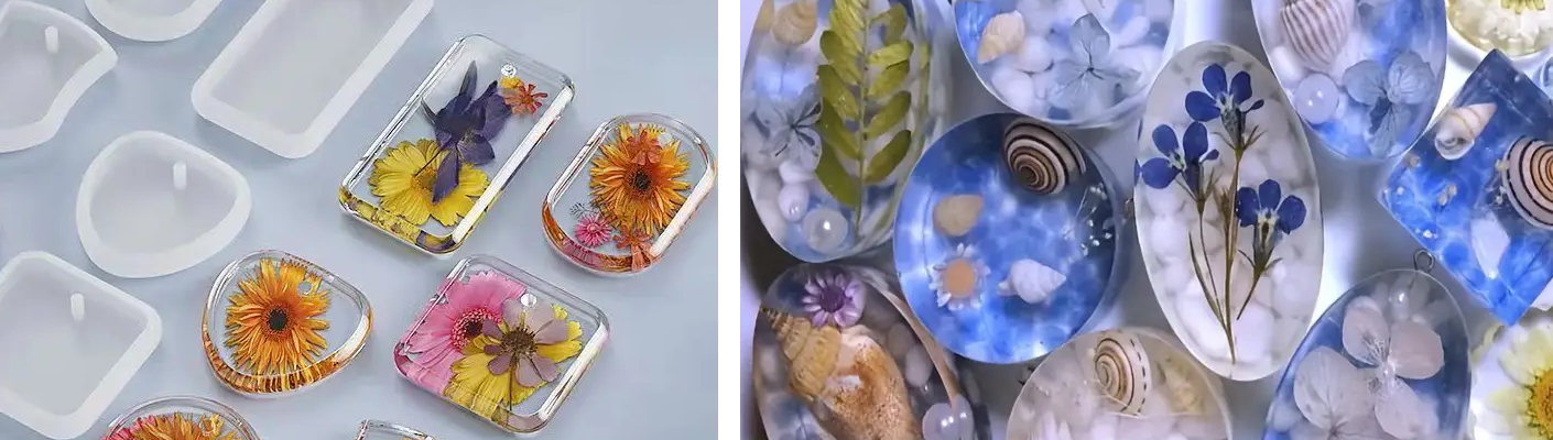 Resina epóxica para manualidades y joyería